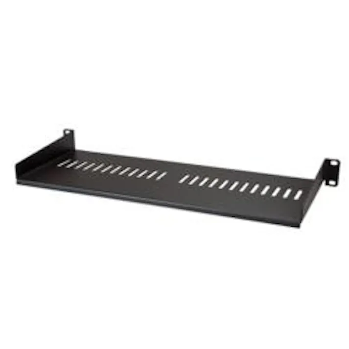 サーバーラック棚板/1U/19インチ/奥行18cm/放熱スリット有