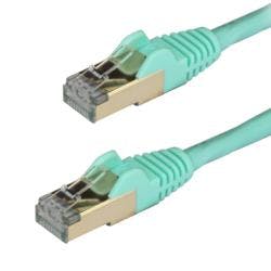 カテゴリ6A(CAT6A)LANケーブル/3m/アクア/STP/ツメ折れ防止 目安在庫=○ パソコン・周辺機器 カテゴリ6A(CAT6A)LANケーブル/3m/アクア/STP/ツメ折れ防止 目安在庫=○ パソコン・周辺機器