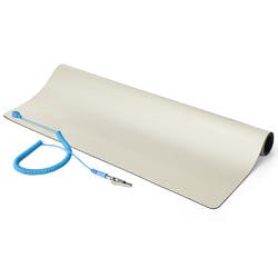 静電気除去マット/60cm x 120cm/取外し可能アースコード付き 目安在庫=○ 作業工具 静電気除去マット/60cm x 120cm/取外し可能アースコード付き 目安在庫=○ 作業工具