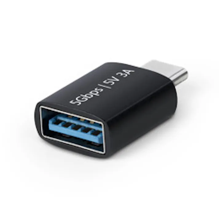 USB変換アダプター/C-A/USB 3.2/5Gbps/メス・オス/5V/3A(15W)