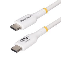 USB-Cケーブル/4m/USB 2.0/240W/PD 3.1 EPR/USB-IF/ホワイト 目安在庫=△ パソコン・周辺機器 USB-Cケーブル/4m/USB 2.0/240W/PD 3.1 EPR/USB-IF/ホワイト 目安在庫=△ パソコン・周辺機器