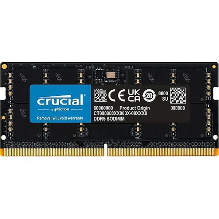 Crucial 48GB DDR5-5600 SODIMM CL46(16Gbit) 目安在庫=△