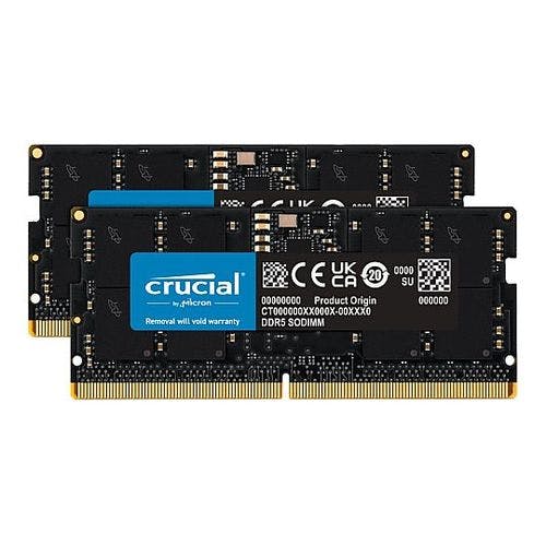 ノートPC用増設メモリ 32GB(16GBx2枚)DDR5 5600MT/s(PC5-44800)CL40 SODIMM 目安在庫=△ パソコン・周辺機器 ノートPC用増設メモリ 32GB(16GBx2枚)DDR5 5600MT/s(PC5-44800)CL40 SODIMM 目安在庫=△ パソコン・周辺機器