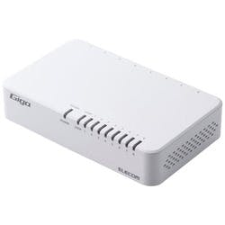 Giga対応スイッチングHub/8ポート/プラスチック筐体/電源外付モデル/ホワイ 目安在庫=○ ネットワーク機器 Giga対応スイッチングHub/8ポート/プラスチック筐体/電源外付モデル/ホワイ 目安在庫=○ ネットワーク機器