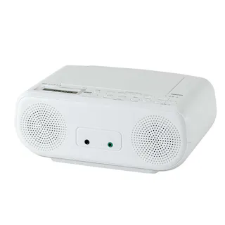 CDラジオ ホワイト