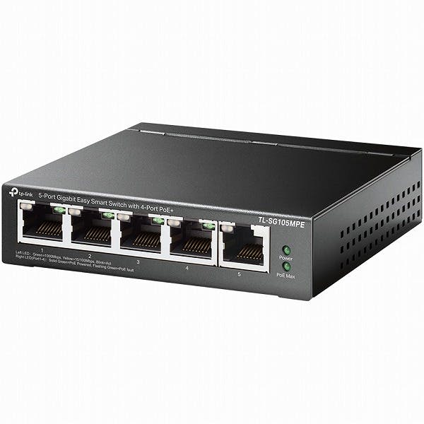 5-Port Gigabit Easy Smart PoE/PoE+ Switch(4PoE+ポート搭載) 目安在庫=△ ネットワーク機器 5-Port Gigabit Easy Smart PoE/PoE+ Switch(4PoE+ポート搭載) 目安在庫=△ ネットワーク機器