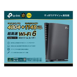 WiFi6 4804+1148Mbps AX6000 メッシュWiFi OneMesh対応 USB3.0 目安在庫=△ ネットワーク機器 WiFi6 4804+1148Mbps AX6000 メッシュWiFi OneMesh対応 USB3.0 目安在庫=△ ネットワーク機器