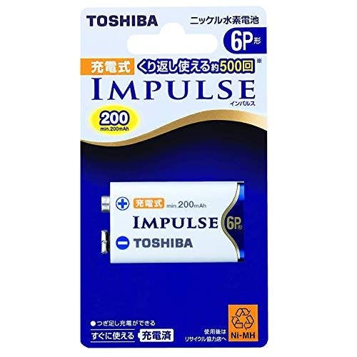 充電式ニッケル水素電池インパルス(6P形min.200mAh 1本) 目安在庫=△ テレビ・AV機器 充電式ニッケル水素電池インパルス(6P形min.200mAh 1本) 目安在庫=△ テレビ・AV機器