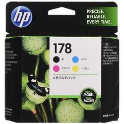 HP178 4色マルチパック CR281AA インクカートリッジ・インクリボン HP178 4色マルチパック CR281AA インクカートリッジ・インクリボン