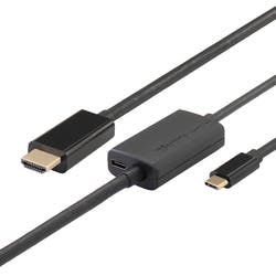 USB Type-C to HDMI 変換ケーブル(PD対応・3m) 目安在庫=△ パソコン・周辺機器 USB Type-C to HDMI 変換ケーブル(PD対応・3m) 目安在庫=△ パソコン・周辺機器