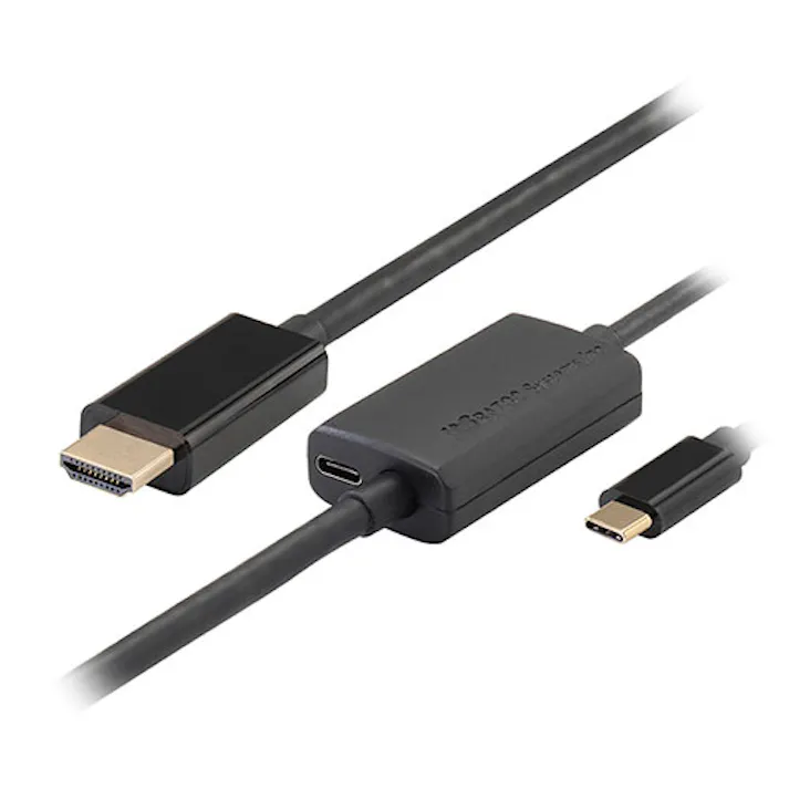 USB Type-C to HDMI 変換ケーブル(PD対応・2m)
