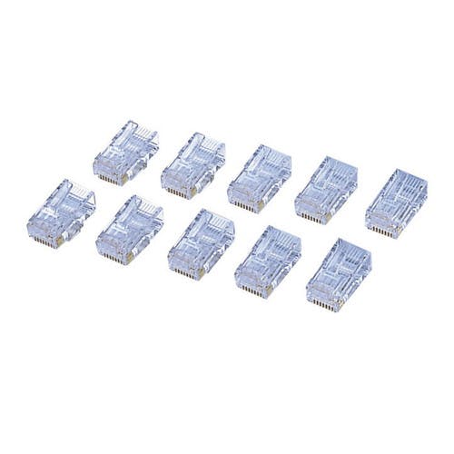 LD-6RJ45T10 CAT6対応RJ45コネクタ(10個) 目安在庫=○ パソコン・周辺機器 LD-6RJ45T10 CAT6対応RJ45コネクタ(10個) 目安在庫=○ パソコン・周辺機器
