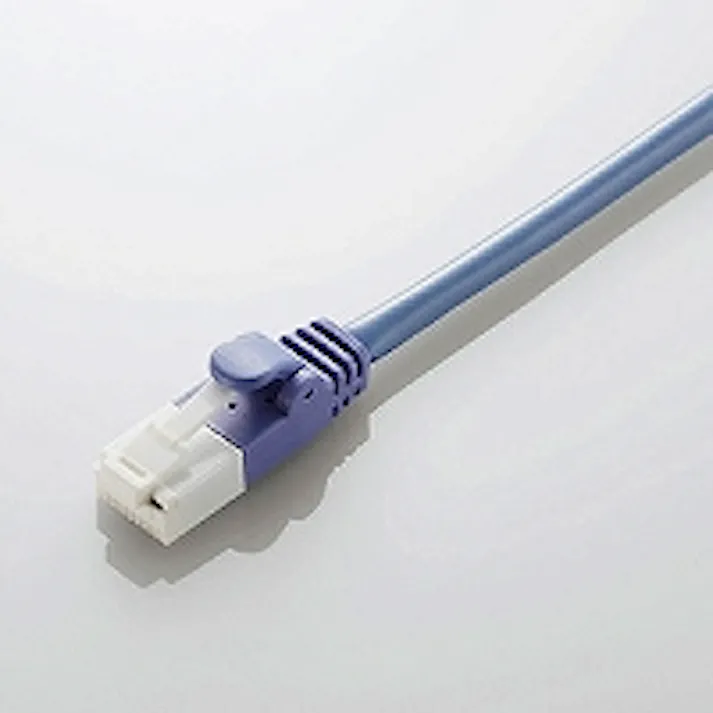 ツメ折れ防止LANケーブル(Cat5E) 1.0m ブルー LD-CTT BU1 RS 目安在庫=△