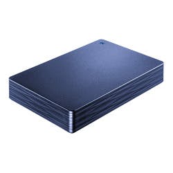USB 3.1 Gen 1/2.0 ポータブルHDD カクうす Lite ミレニアム群青 2TB 目安在庫=△ 外付けドライブ・ストレージ USB 3.1 Gen 1/2.0 ポータブルHDD カクうす Lite ミレニアム群青 2TB 目安在庫=△ 外付けドライブ・ストレージ