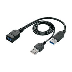 UPAC-UT07M USB電源補助ケーブル 目安在庫=○ パソコン・周辺機器 UPAC-UT07M USB電源補助ケーブル 目安在庫=○ パソコン・周辺機器