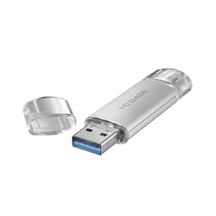USB-A&USB-C 搭載USBメモリー(USB 3.2 Gen 1) 16GB シルバー 目安在庫=○