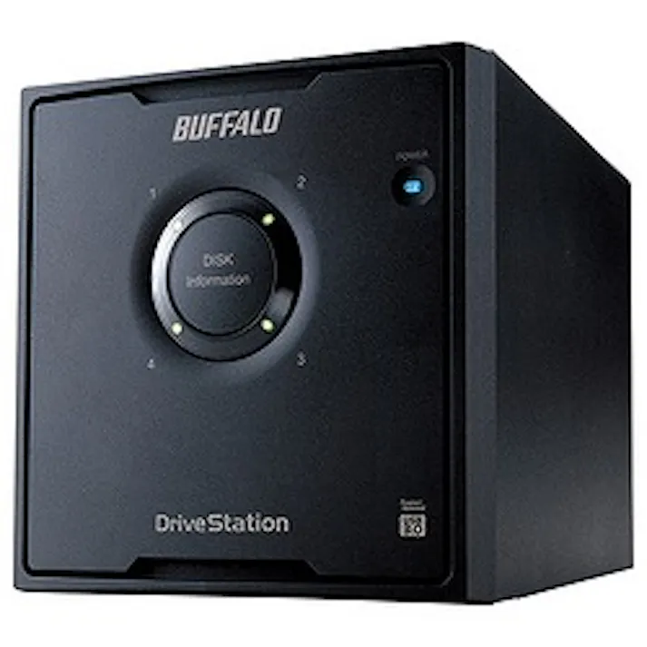 USB3.0用 外付ハードディスク 4ドライブ 8TB HD-QL8TU3/R5J
