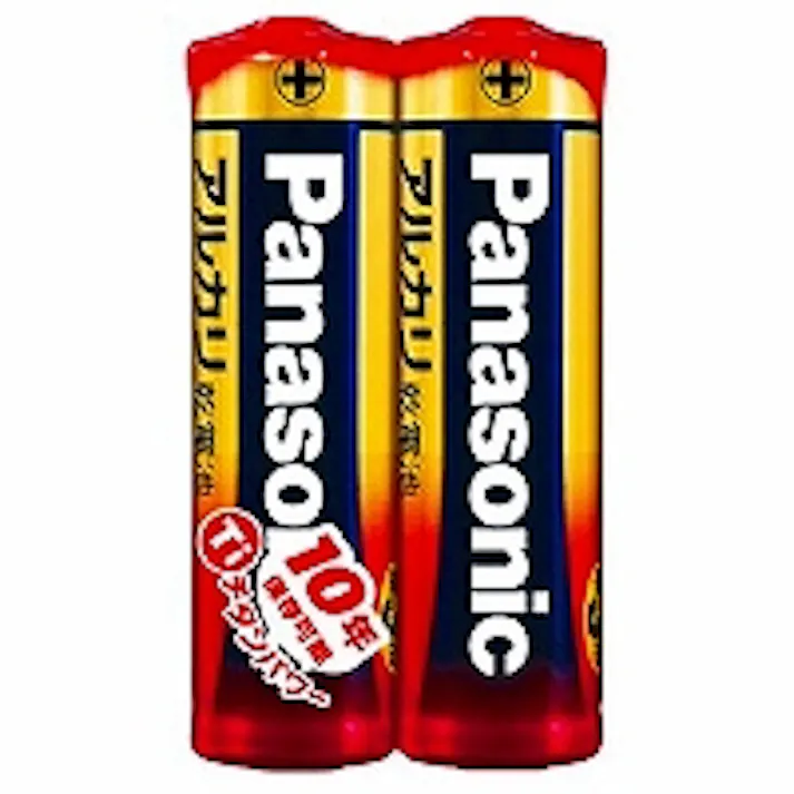 アルカリ乾電池 単3形 2本パック LR6XJ/2S