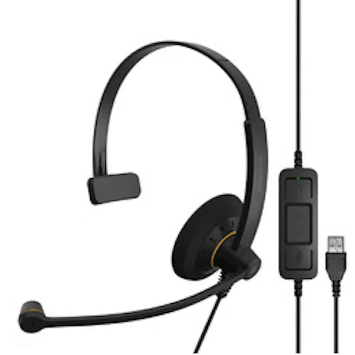 SC 30 USB ML IMPACTシリーズ 有線片耳型USBヘッドセット