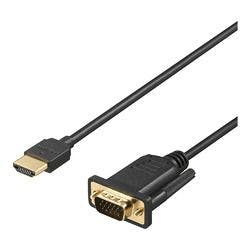 BHDVG10BK HDMI to VGA変換ケーブル 1m ブラック 目安在庫=△ テレビ・AV機器 BHDVG10BK HDMI to VGA変換ケーブル 1m ブラック 目安在庫=△ テレビ・AV機器