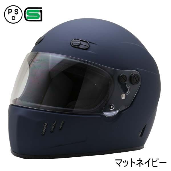 ネオライダース バイク ヘルメット GTX マットネイビー Mサイズ