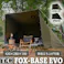 FUTURE FOX FOX-BASE EVO パップテント 軍幕テント ソロ TC 1-2人用 軍幕 フォックスベース エボ(ブラック)