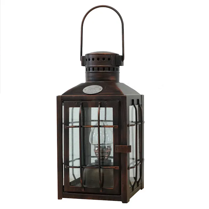 FUTURE FOX ランタン オイルランタン Navigator パラフィンオイル タンク150ml 48時間連続使用 ポンピング不要 (ブロンズ)