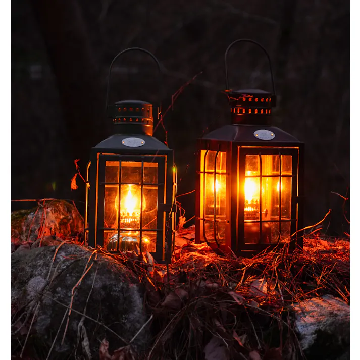 FUTURE FOX ランタン オイルランタン Navigator パラフィンオイル タンク150ml 48時間連続使用 ポンピング不要 (ガンメタ)