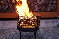 焚き火③ FUTURE FOX 組立式 ナバホ柄焚き火台 焚火台 焚き火台 おしゃれ