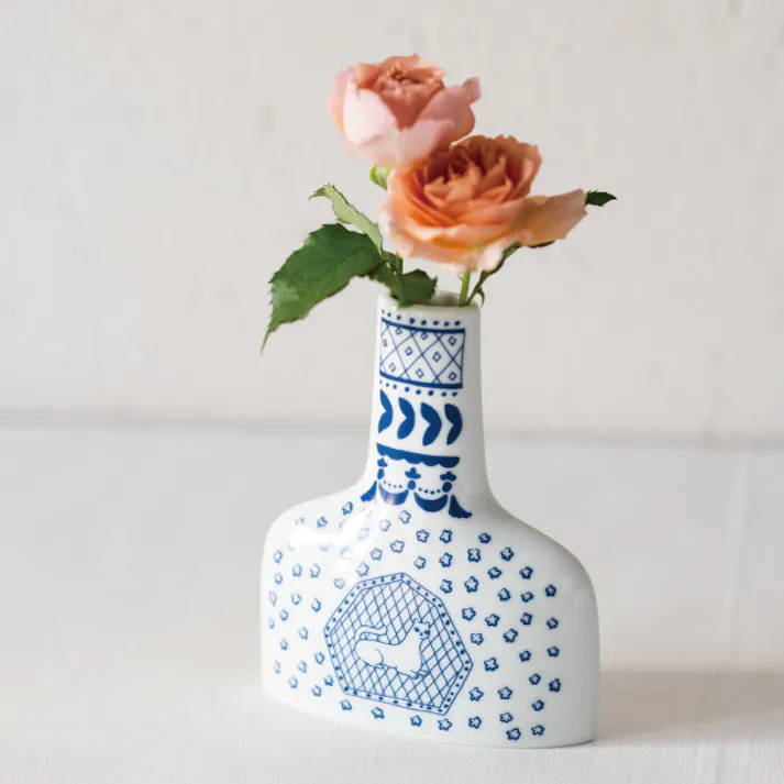 ヘッズ 雑貨-フラワーベース W120×D40×H140mm 1個 HEADS CHM-FB1