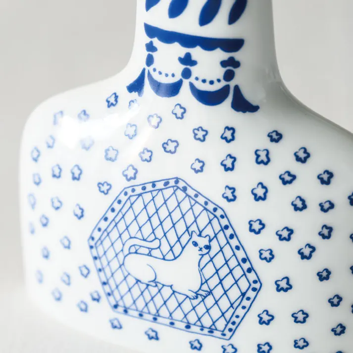 ヘッズ 雑貨-フラワーベース W120×D40×H140mm 1個 HEADS CHM-FB1