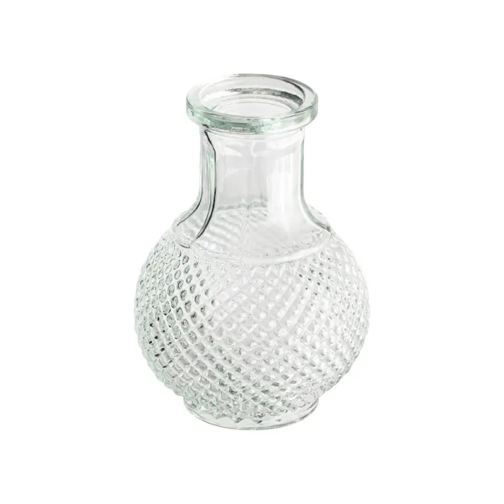 ヘッズ 雑貨-フラワーベース 直径80(45)×H120mm 9個 HEADS GLS-FB6