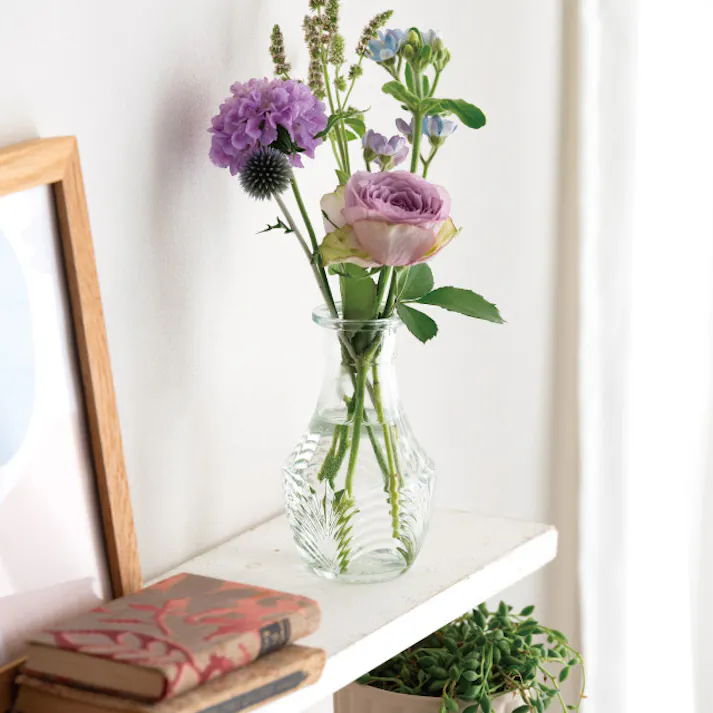 ヘッズ 雑貨-フラワーベース 直径80(50)×H135mm 9個 HEADS GLS-FB9