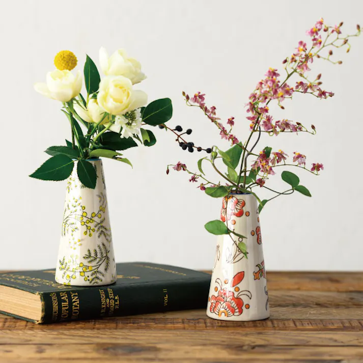 ヘッズ 雑貨-フラワーベース 直径70(35)×H140mm 2個 HEADS HNP-FB29