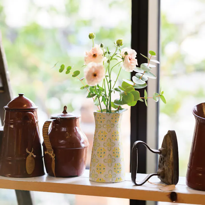 ヘッズ 雑貨-フラワーベース 直径95(75)×H180mm 2個 HEADS HNP-FB32