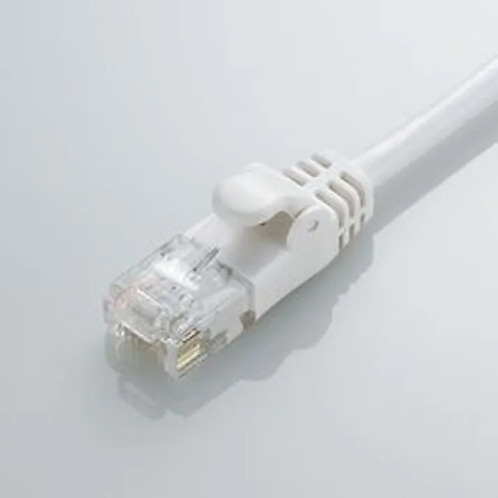CAT6準拠 GigabitやわらかLANケーブル 3m(ホワイト) LD-GPY WH3 メーカー在庫品