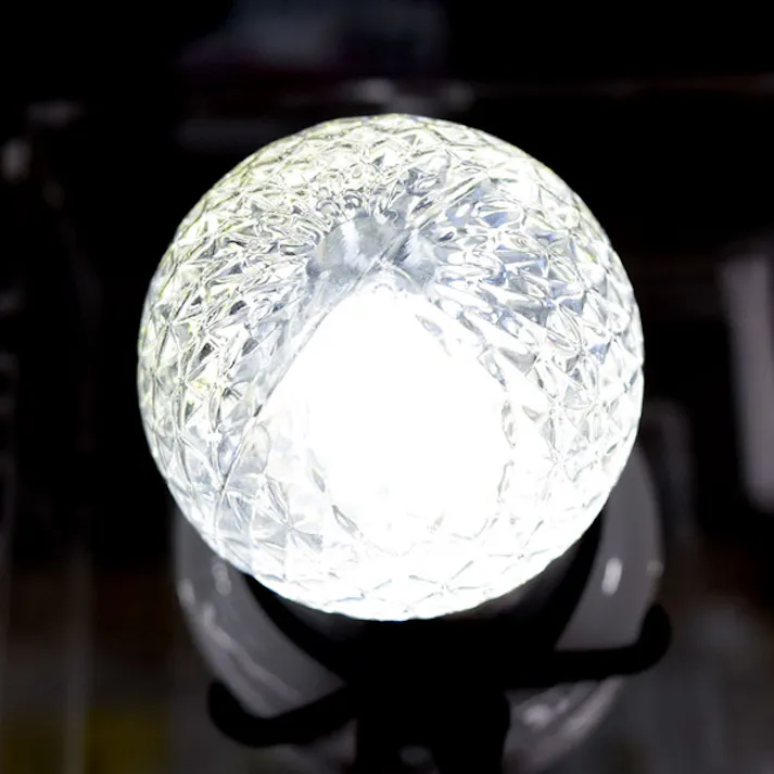 LED装飾電球 E26 キラキラ君 サイン球 白色 5000K 防塵 防水仕様 IP65 防水用シリコンリング付き BD-0126NB-TW