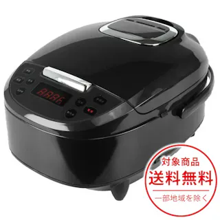 炊飯器 極UMADAKI 5合炊き 早炊き 無洗米 おかゆ 蒸し料理 お手入れ簡単 一人暮らし 新生活 ご飯 ROOMMATE RM-210H-BR ブラウン
