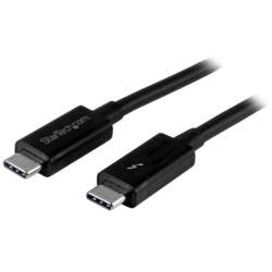 Thunderbolt 3 ケーブル/1m/USB-C DP互換/20Gbps/ブラック パソコン・周辺機器 Thunderbolt 3 ケーブル/1m/USB-C DP互換/20Gbps/ブラック パソコン・周辺機器
