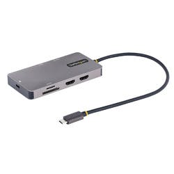 USBマルチハブ/USB-C/2画面/HDMI/100W/2xUSB/GbE/SD/長尺cbl 目安在庫=○ パソコン・周辺機器 USBマルチハブ/USB-C/2画面/HDMI/100W/2xUSB/GbE/SD/長尺cbl 目安在庫=○ パソコン・周辺機器