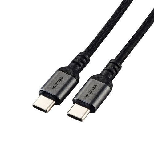 USB Type-C ケーブル ( C to C ) 1m PD 100W ナイロンメッシュ ブラック メーカー在庫品 パソコン・周辺機器 USB Type-C ケーブル ( C to C ) 1m PD 100W ナイロンメッシュ ブラック メーカー在庫品 パソコン・周辺機器
