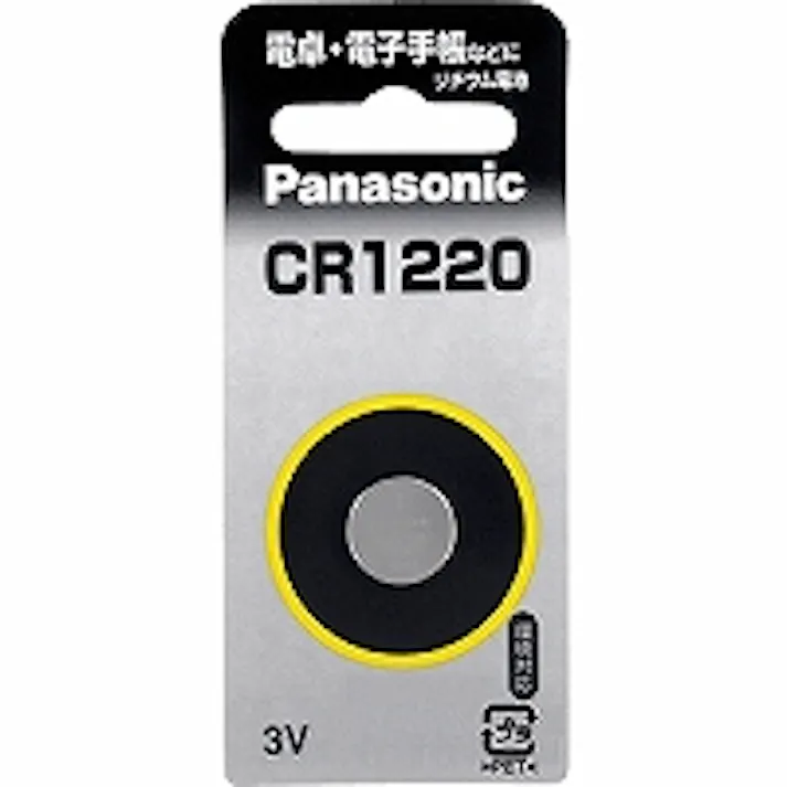 コイン形リチウム電池 CR1220P 目安在庫=△