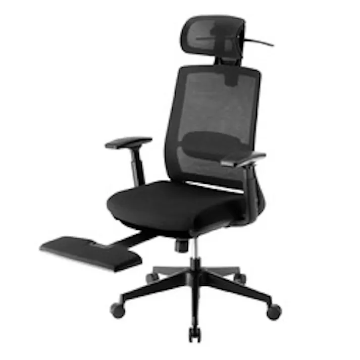 ハンガー付きメッシュオフィスチェア メーカー在庫品