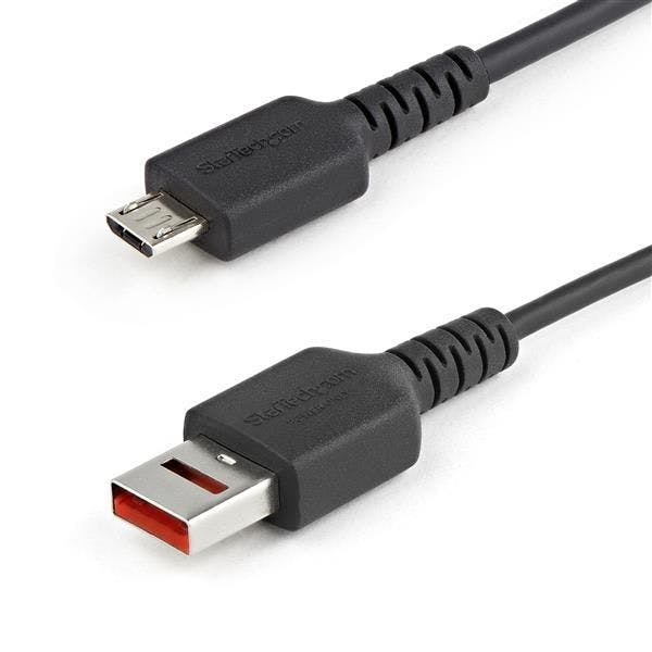 USBケーブル/データブロック/A - Micro-B/1m/充電専用/12W/BK 目安在庫=△ 携帯・スマホグッズ USBケーブル/データブロック/A - Micro-B/1m/充電専用/12W/BK 目安在庫=△ 携帯・スマホグッズ