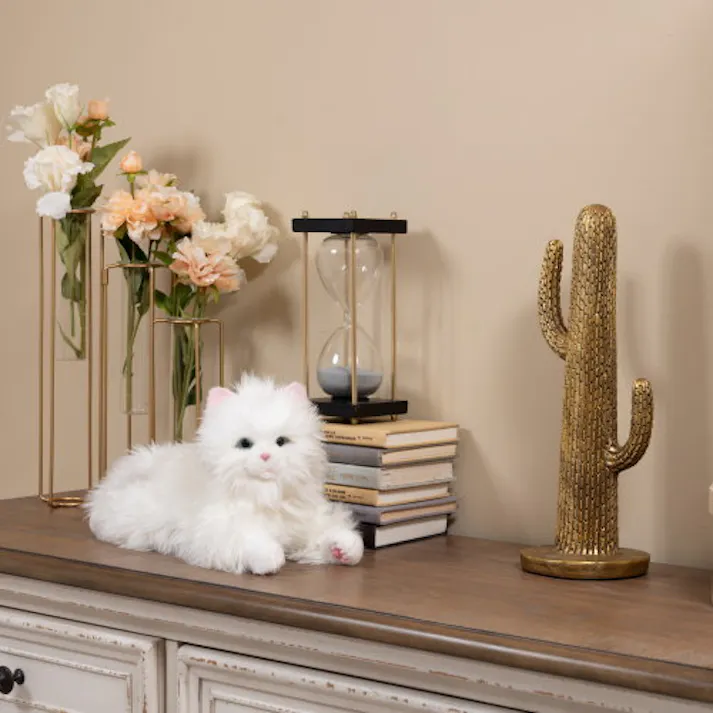 しっぽふりふり あまえんぼう 子ねこちゃん 敬老の日 プレゼント ギフト ぬいぐるみ 母の日 父の日 猫ぬいぐるみ 猫好き ペット 癒しロボット ぬいぐるみセラピー 動物おもちゃ 癒しグッズ