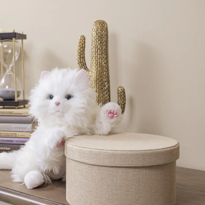 しっぽふりふり あまえんぼう 子ねこちゃん 敬老の日 プレゼント ギフト ぬいぐるみ 母の日 父の日 猫ぬいぐるみ 猫好き ペット 癒しロボット ぬいぐるみセラピー 動物おもちゃ 癒しグッズ