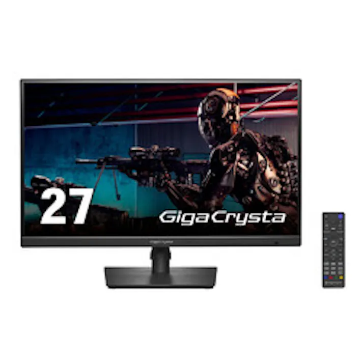 「5年保証」180Hz&WQHD対応27型ゲーミングモニター「GigaCrysta」