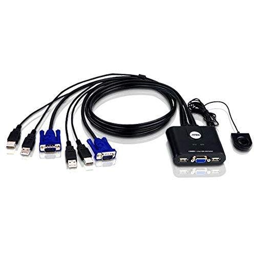 ケーブル一体型 USB 2ポートKVMスイッチ 目安在庫=△ パソコン・周辺機器 ケーブル一体型 USB 2ポートKVMスイッチ 目安在庫=△ パソコン・周辺機器