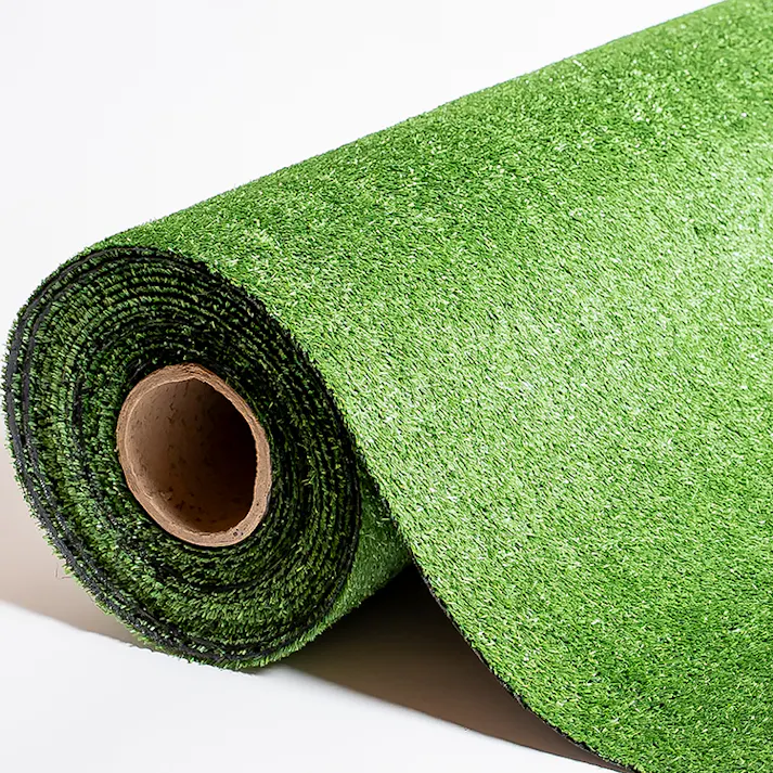 グッドライフウッド 人工芝ロール 2m×10m 芝丈7mm U字ピン44本付 リアル人工芝生 つや消し加工 2レイヤー構造 滑り止め マット 庭 ベランダ 簡単設置 水捌け カット可能