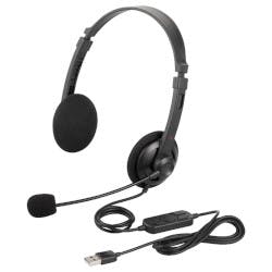 BSHSUH12BK 両耳ヘッドバンド式ヘッドセット USB接続 ブラック ネットワーク機器 BSHSUH12BK 両耳ヘッドバンド式ヘッドセット USB接続 ブラック ネットワーク機器